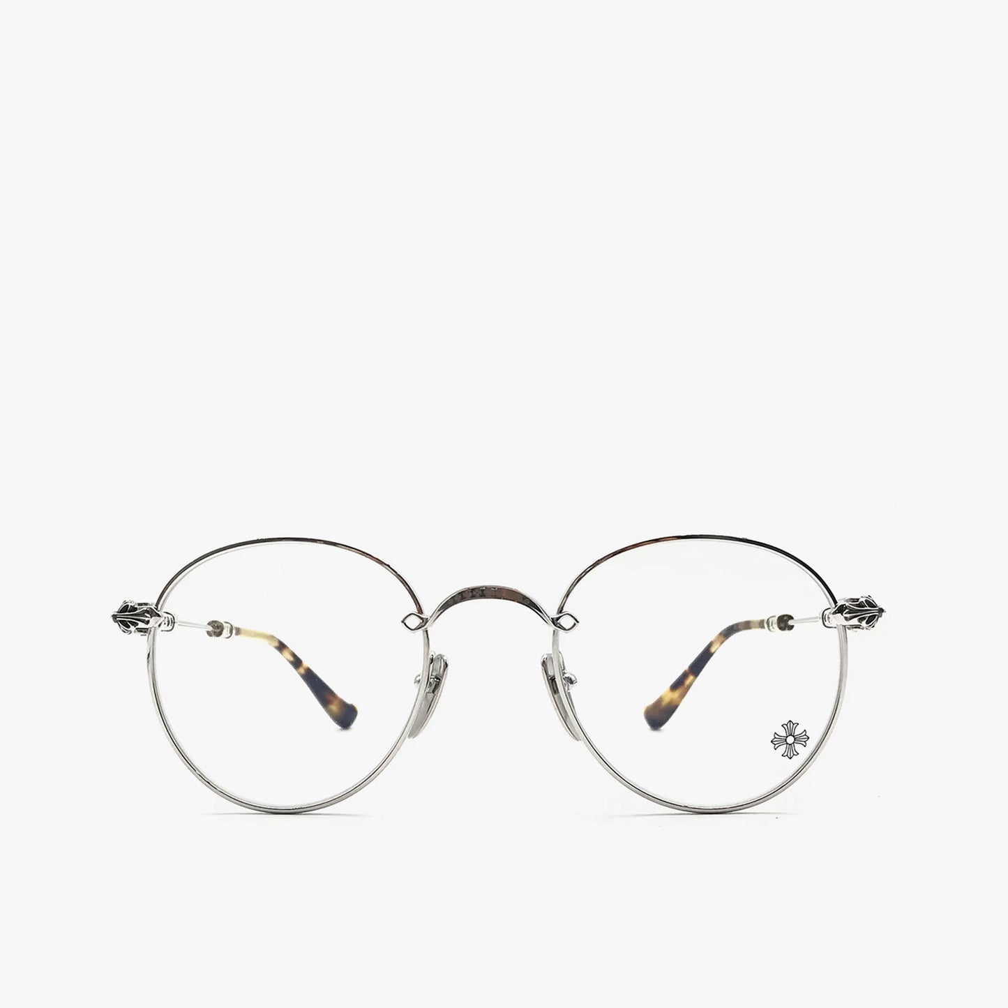 Chrome Hearts Bubba-A SS-P Silver & Pinto Glasses Frame - SHENGLI ROAD MARKET