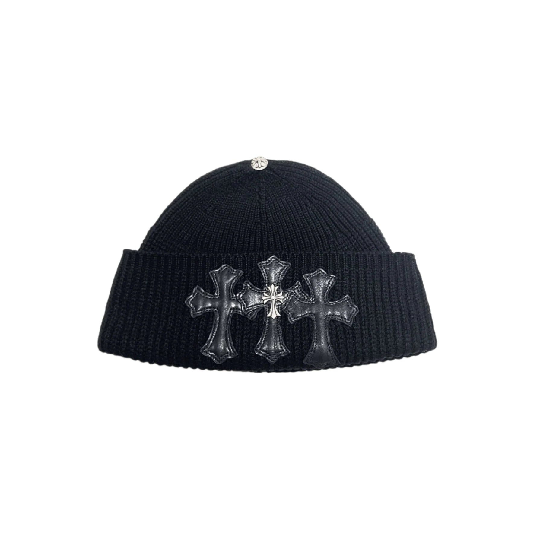 Black orders chromehearts beanie