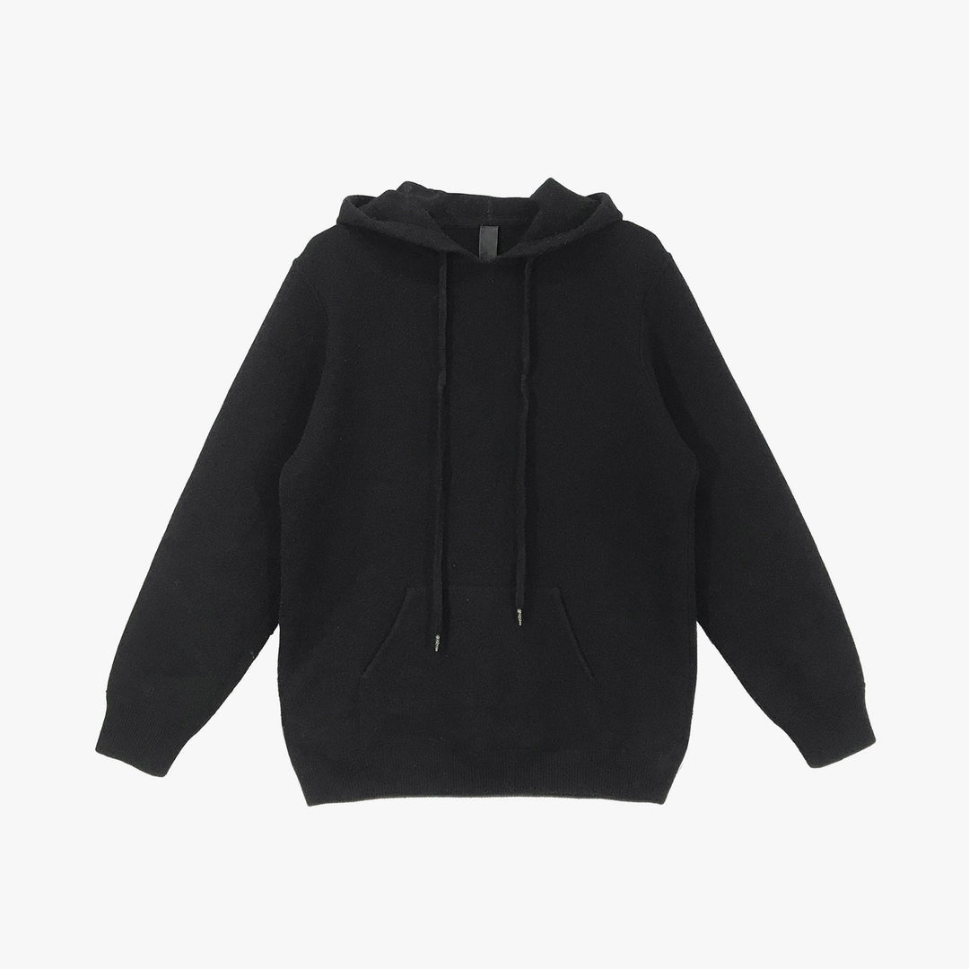 Chrome Hearts Cashmere Leather Cross Logo Hoodie - SHENGLI ROAD MARKET