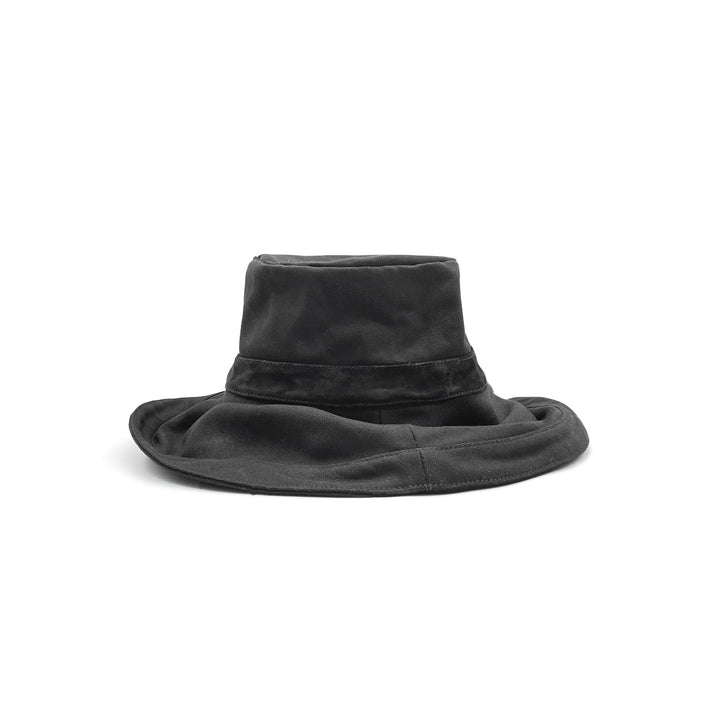 Chrome Hearts Chamois Silver Cross Bucket Hat - SHENGLI ROAD MARKET