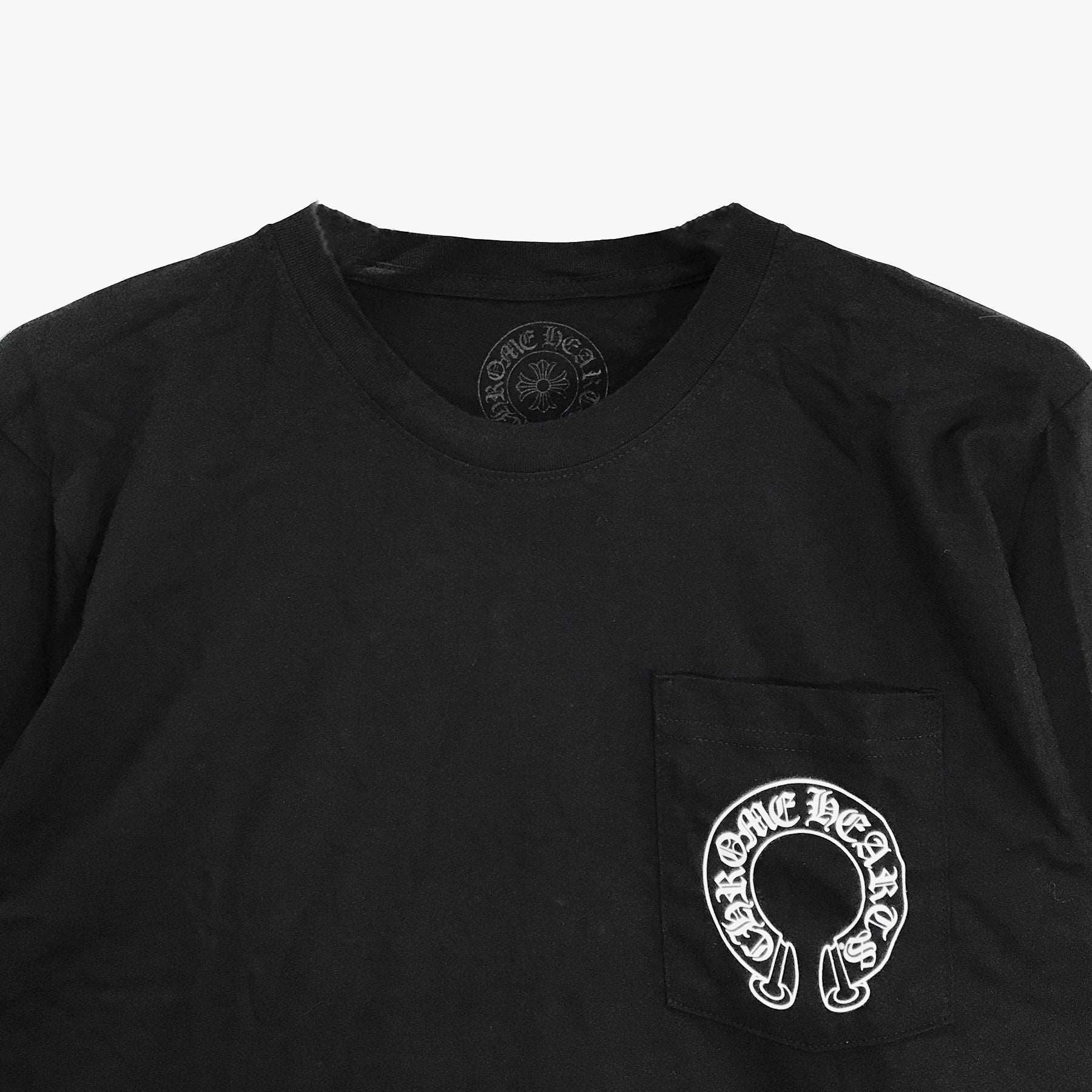 Chrome Hearts Classic Horseshoe Logo Long Sleeve T-shirt