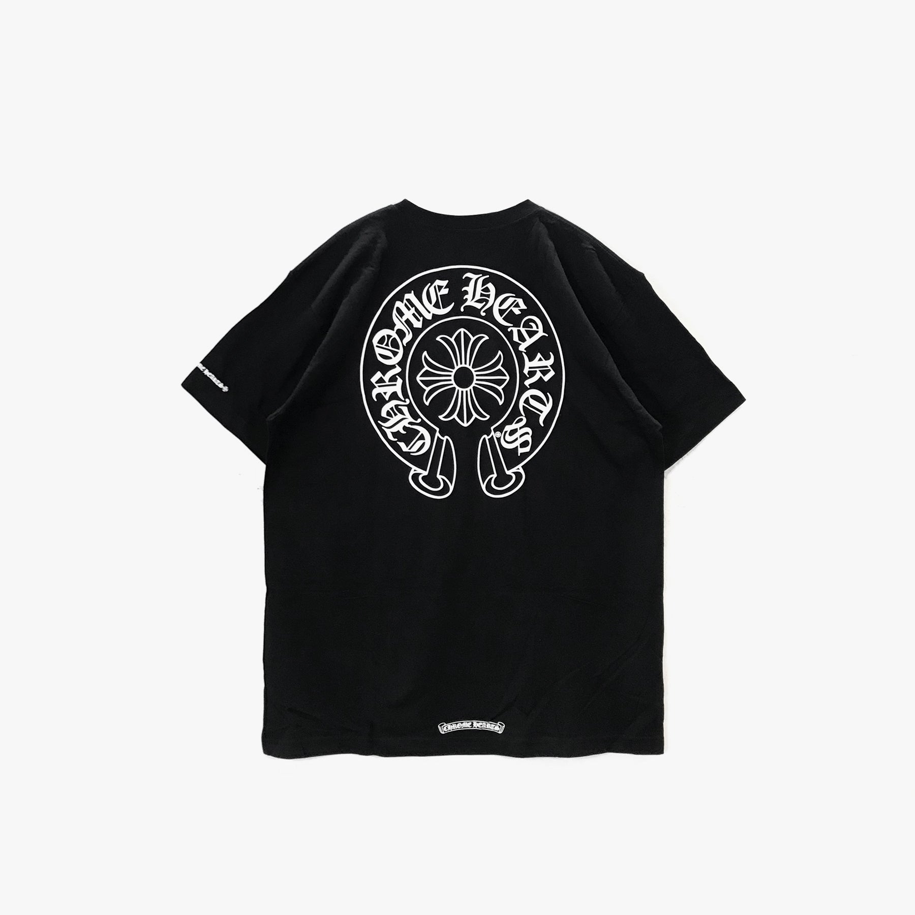 Chrome Hearts Classic Horseshoe Logo Short Sleeve T-shirt - SHENGLI ROAD MARKET