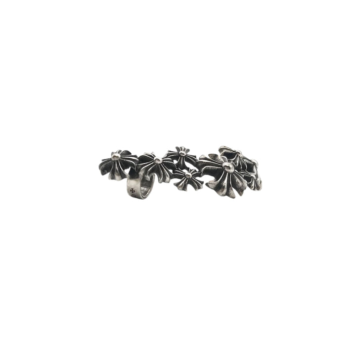 Chrome Hearts CLIMBER Silver Multi Cross Earring - SHENGLI ROAD MARKET