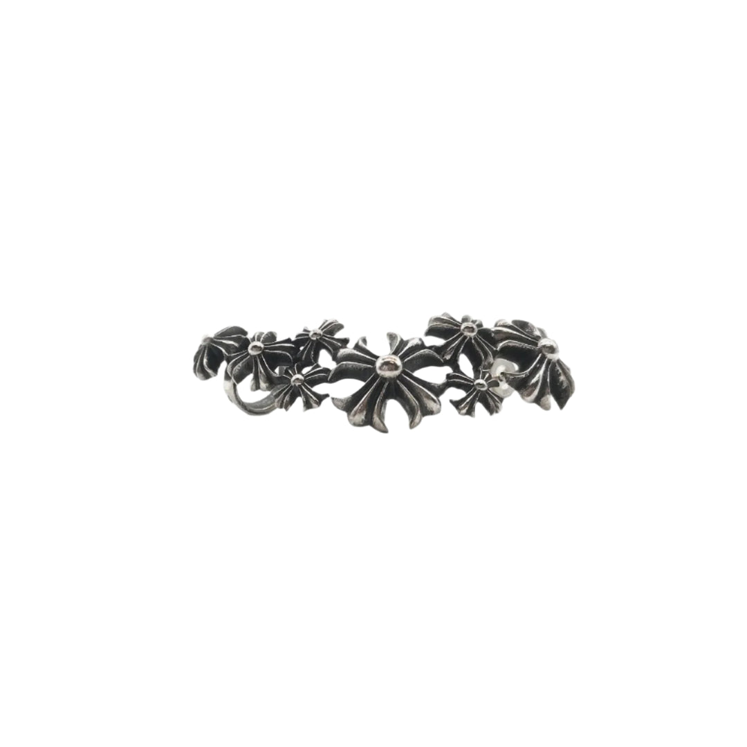 Chrome Hearts CLIMBER Silver Multi Cross Earring - SHENGLI ROAD MARKET