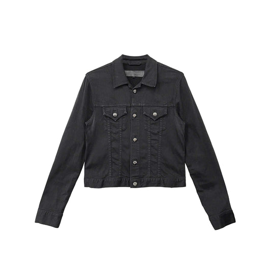 Chrome Hearts Cross Button Denim Jacket - SHENGLI ROAD MARKET