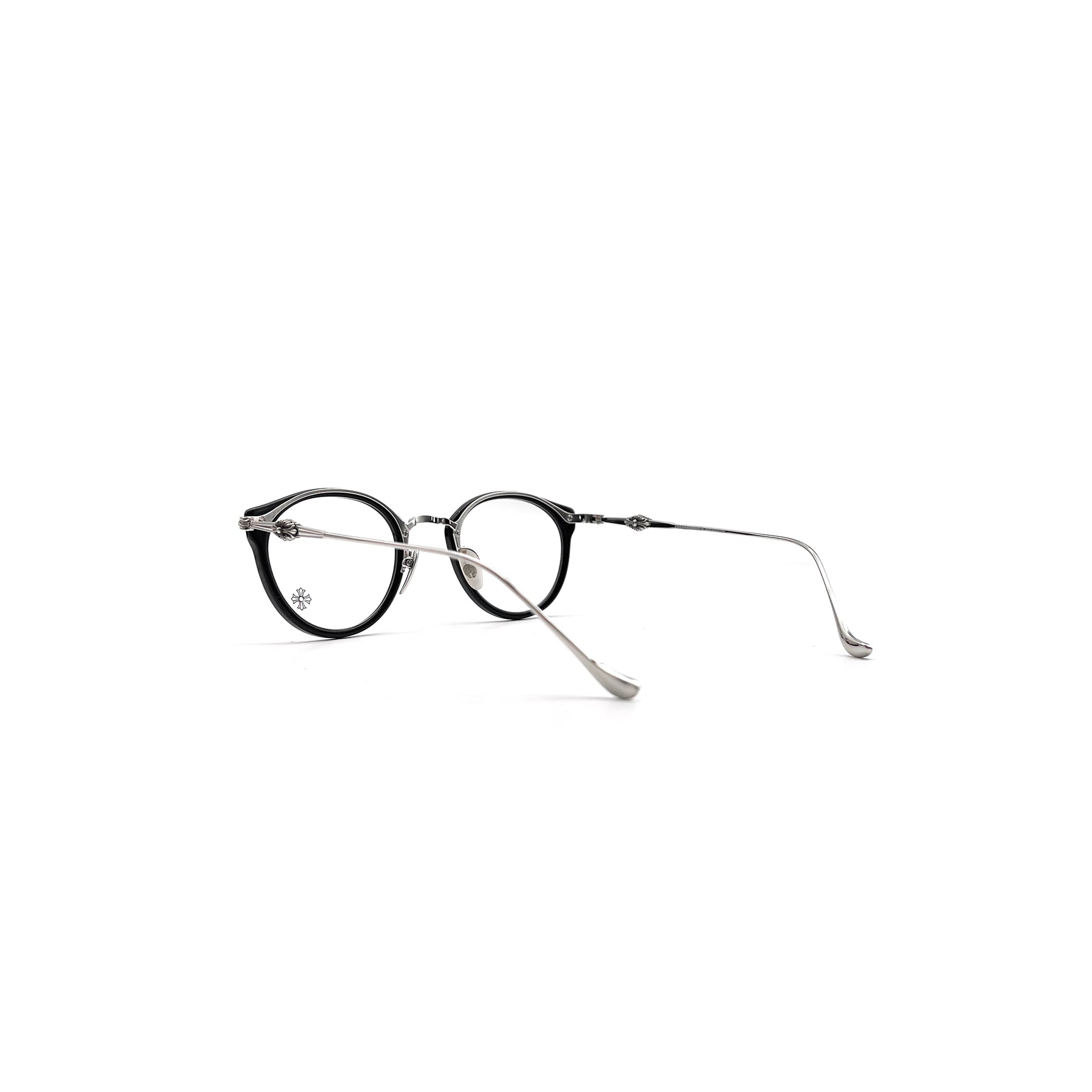 Chrome Hearts DIG BIG BK/SS Black&Silver Glasses Frame