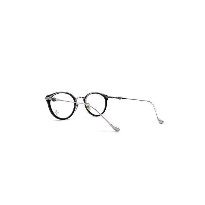 Chrome Hearts DIG BIG BK/SS Black&Silver Glasses Frame - SHENGLI ROAD MARKET