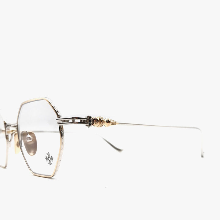 Chrome Hearts EVACULATION GP- SS Gold & Silver Glasses Frame - SHENGLI ROAD MARKET