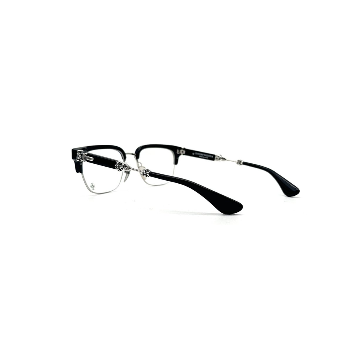 Chrome Hearts Evagilist BK/SS Glasses Frame for Unique Style