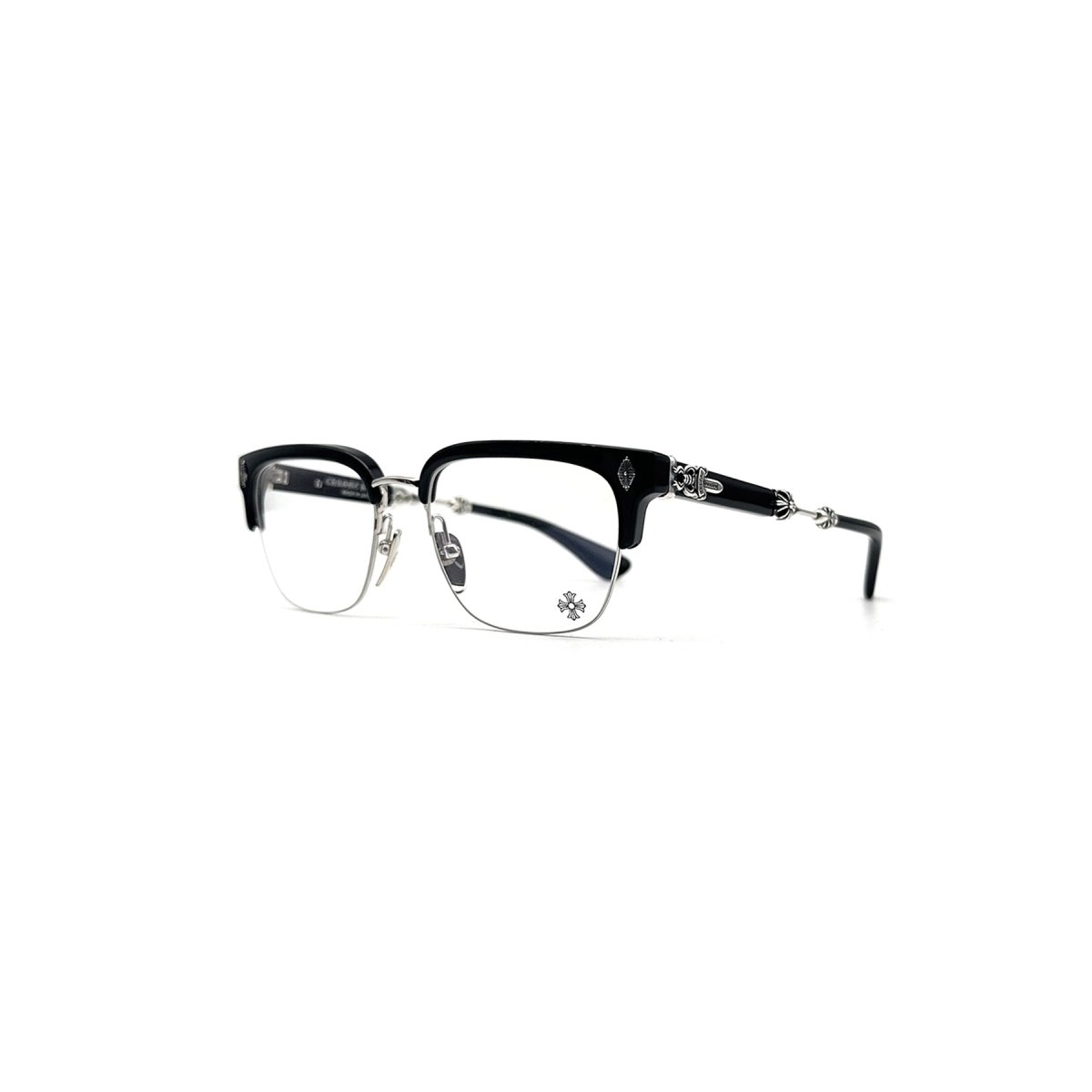 Chrome Hearts Evagilist BK/SS Glasses Frame