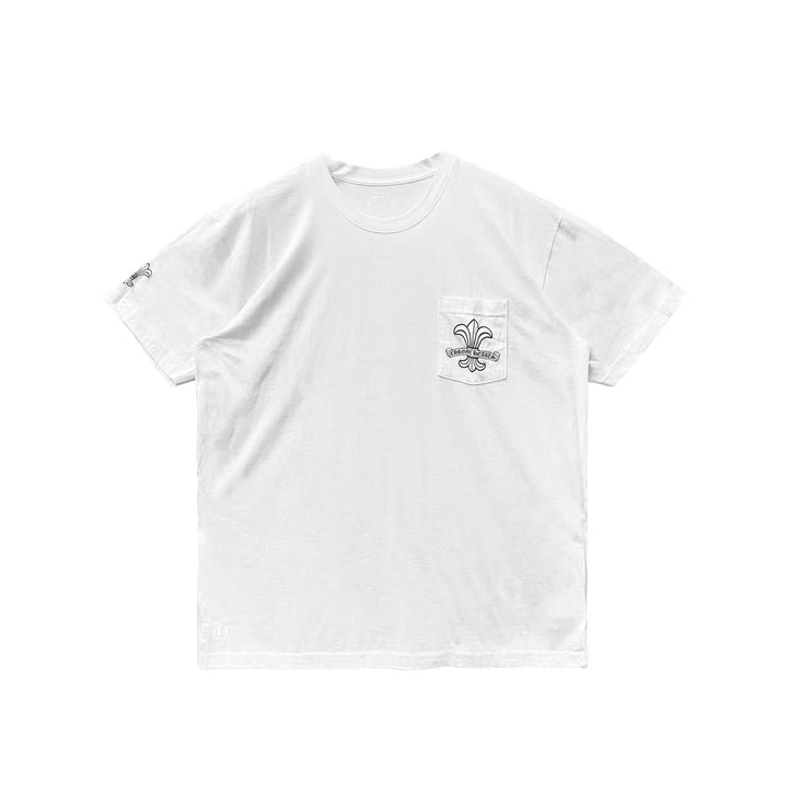 Chrome Hearts Fleur Logo Short Sleeve Tee - SHENGLI ROAD MARKET