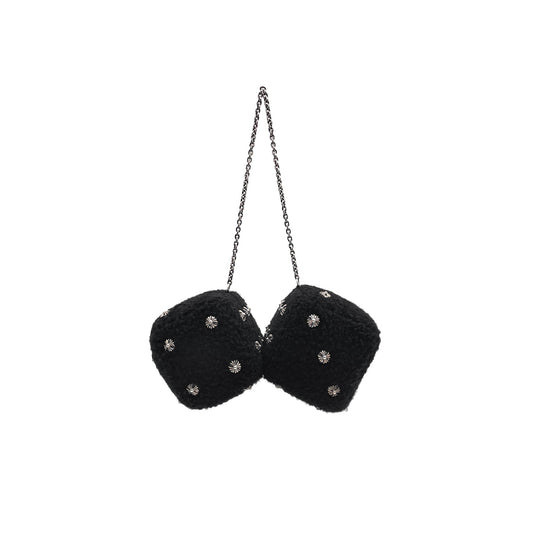 Chrome Hearts Fuzzy Dice Car Pendant - SHENGLI ROAD MARKET