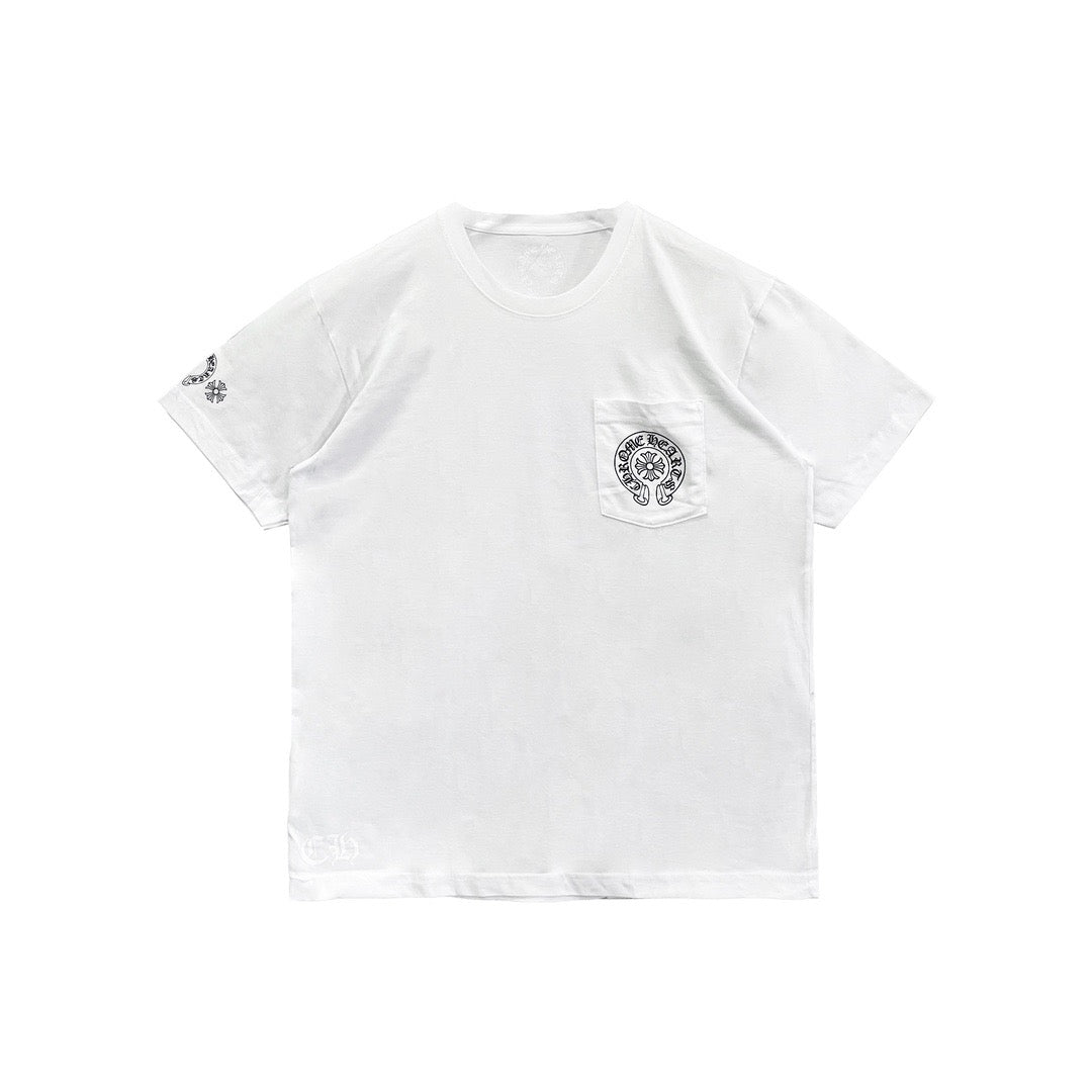 Chrome Hearts Gradient Horseshoe Logo Tee - SHENGLI ROAD MARKET