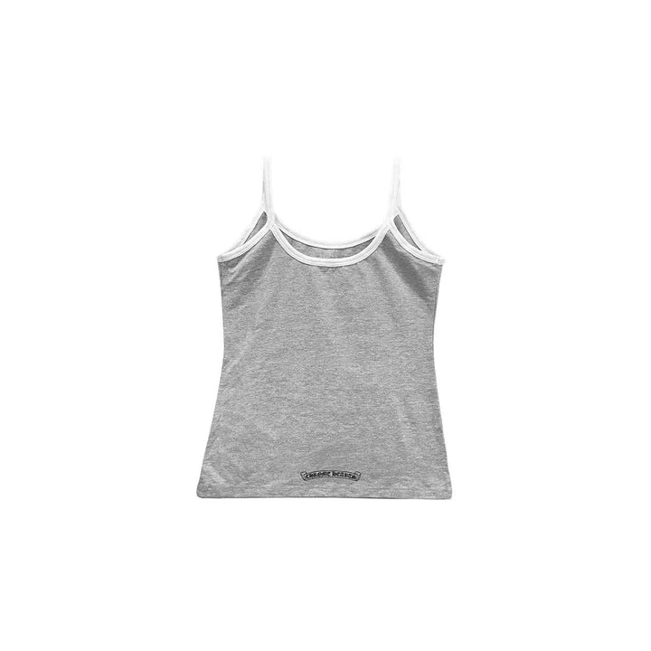 Chrome Hearts Gray Horseshoe Logo Tank top - SHENGLI ROAD MARKET