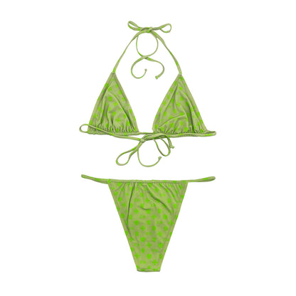 Chrome Hearts Green Cross Logo Bikini Swimwear - SHENGLI ROAD MARKET