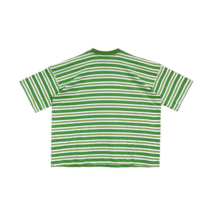 Chrome Hearts Green Stripe Logo Men's Tee - SHENGLI ROAD MARKET