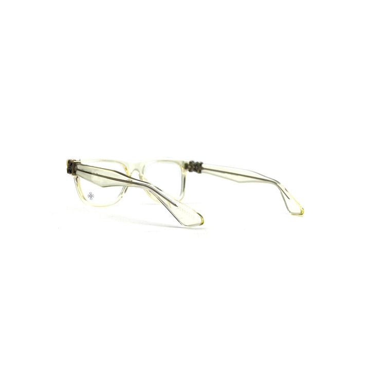 Chrome Hearts HARD Wheat Crystal Cross Glasses Frame - SHENGLI ROAD MARKET