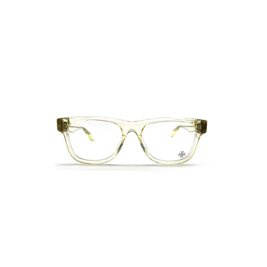 Chrome Hearts HARD Wheat Crystal Cross Glasses Frame - SHENGLI ROAD MARKET