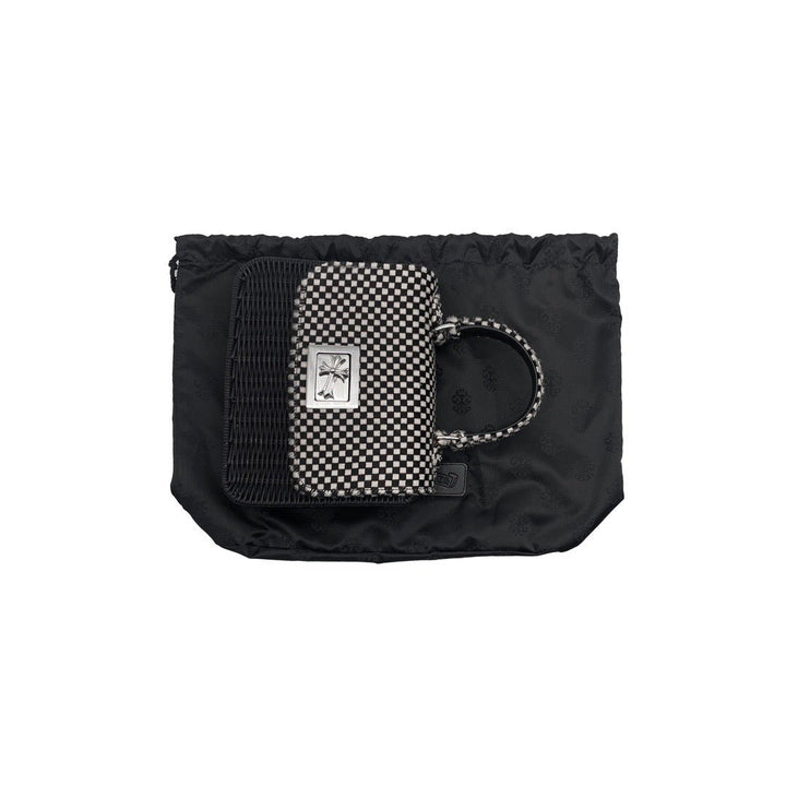 Chrome Hearts Horsehair Checkerboard Silver Cross Banboo Woven Bag - SHENGLI ROAD MARKET