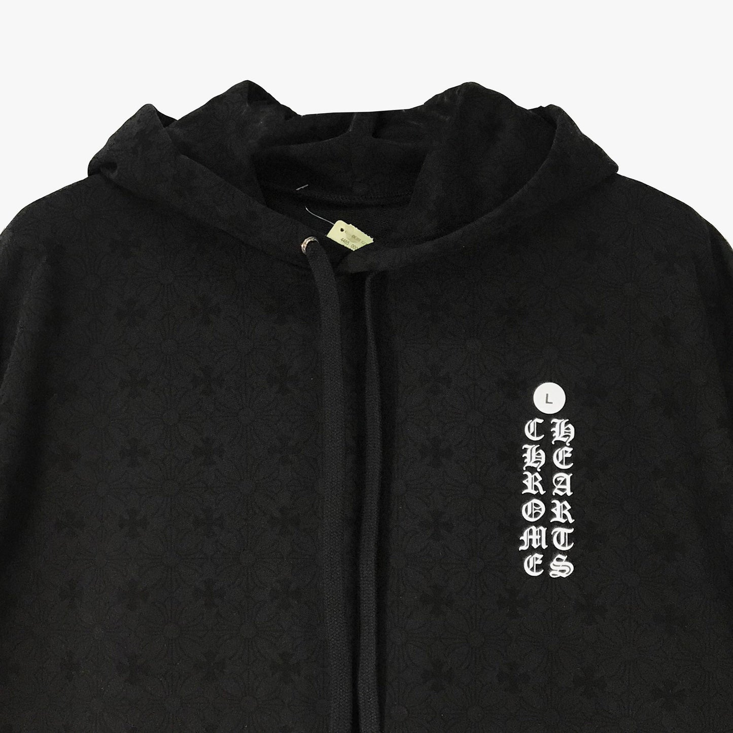 Chrome Hearts Horseshoe Logo Cross Pattern Hoodie - SHENGLI ROAD MARKET