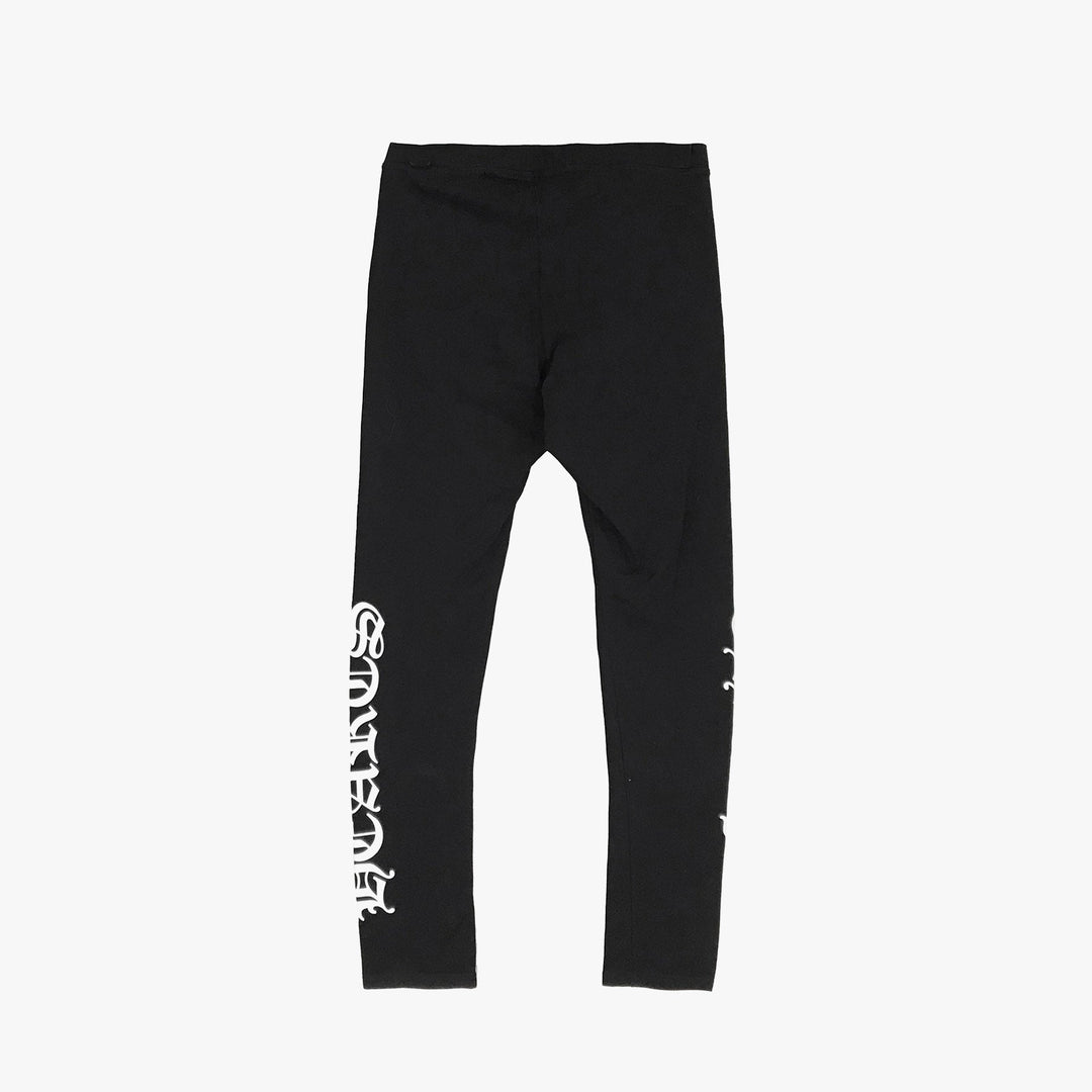 Chrome Hearts Horseshoe Script Logo Leggings - SHENGLI ROAD MARKET