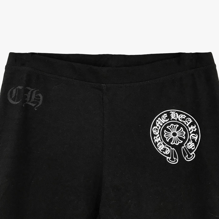 Chrome Hearts Horseshoe Script Logo Leggings - SHENGLI ROAD MARKET