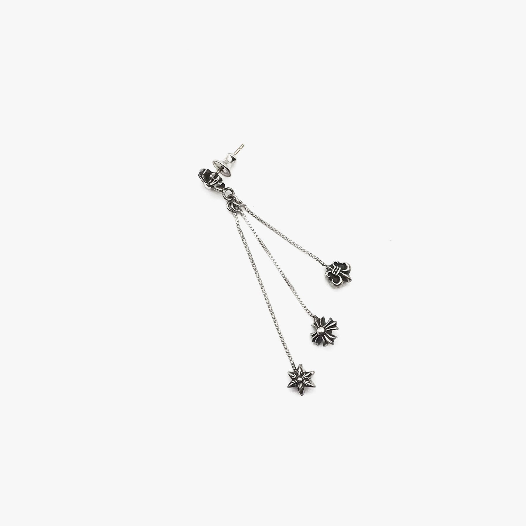 Chrome Hearts JOJO Silver Earring - SHENGLI ROAD MARKET