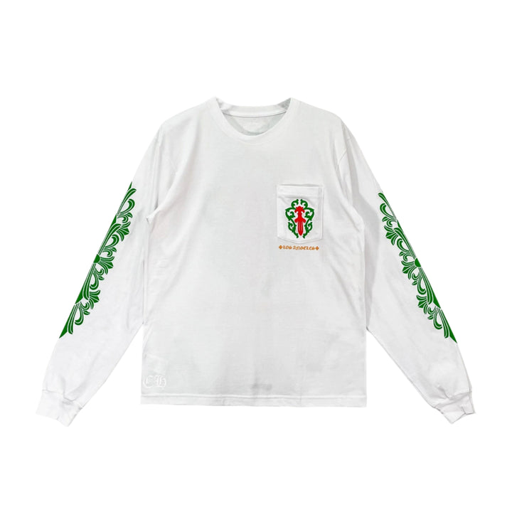 Chrome Hearts LA Exclusive Dagger Logo Long Sleeve Tshirt - SHENGLI ROAD MARKET