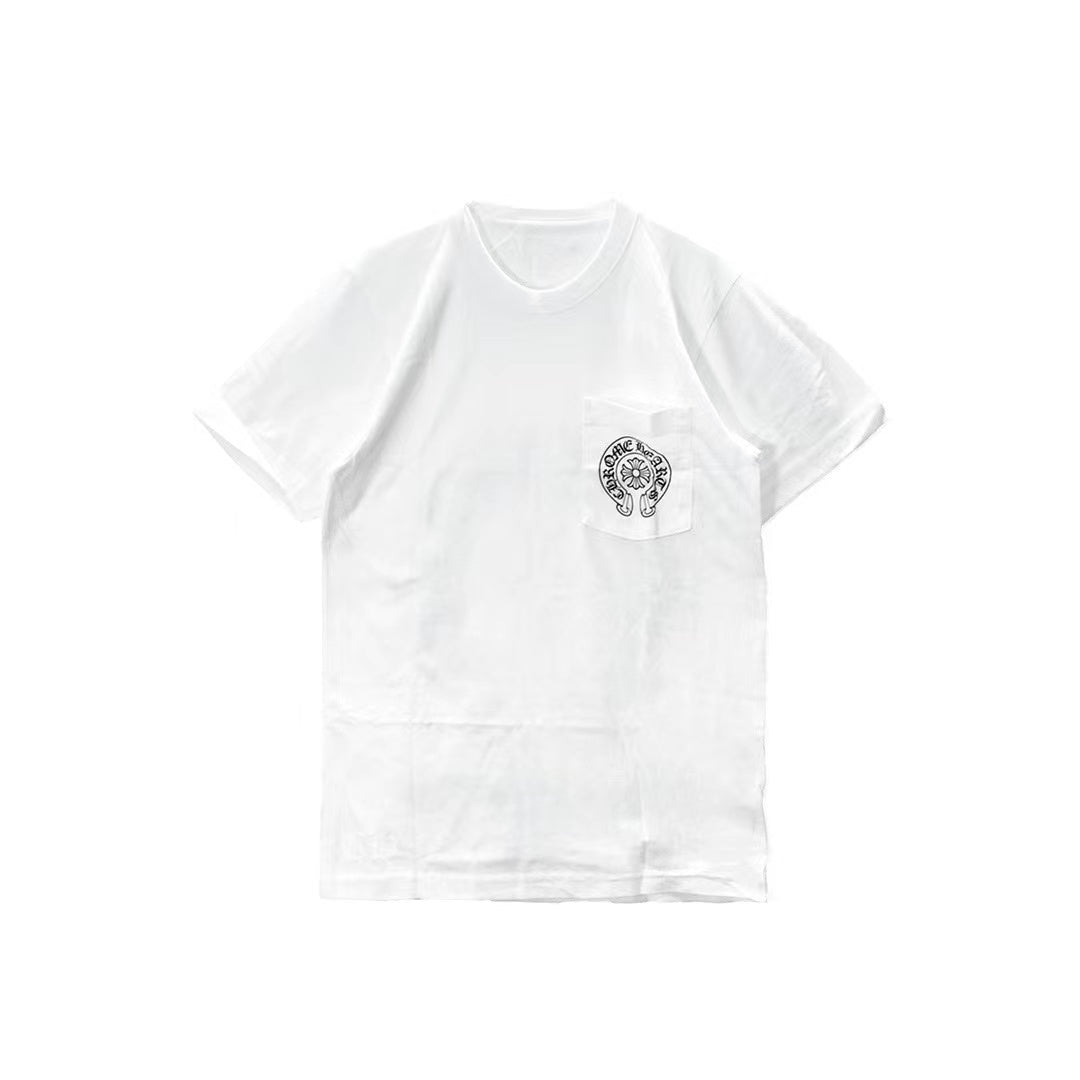 Chrome Hearts Las Vegas Exclusive Horseshoe Logo Short Sleeve T-shirt - SHENGLI ROAD MARKET