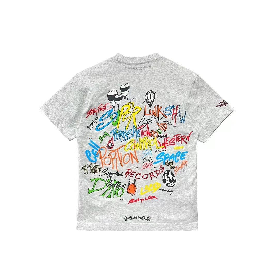 Chrome Hearts Matty Boy Brain Short Sleeve Tee - SHENGLI ROAD MARKET