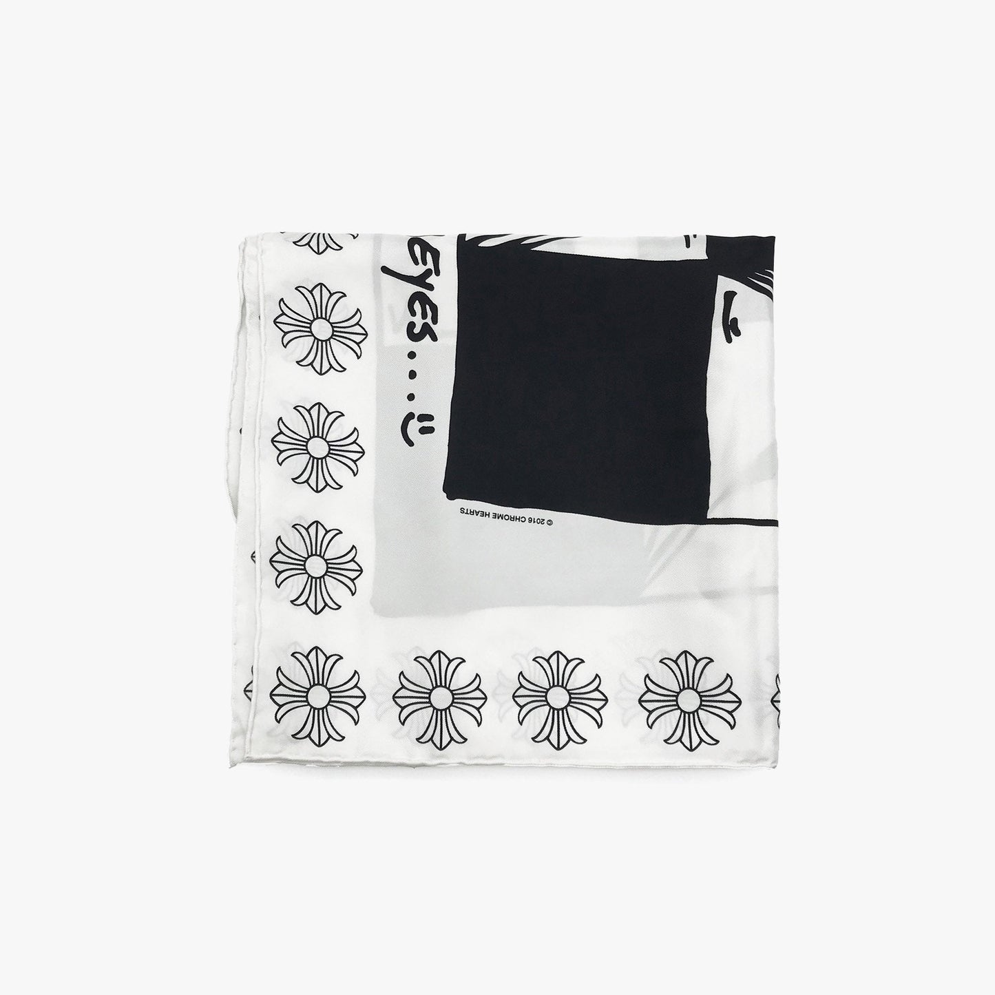 Chrome Hearts Matty Boy Chomper Silk Scarf - SHENGLI ROAD MARKET