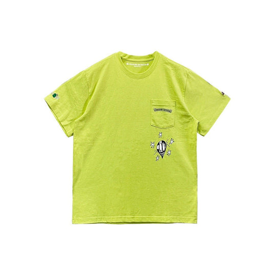 Chrome Hearts Matty Boy Exclusive Yellow Short Sleeve Tee - SHENGLI ROAD MARKET