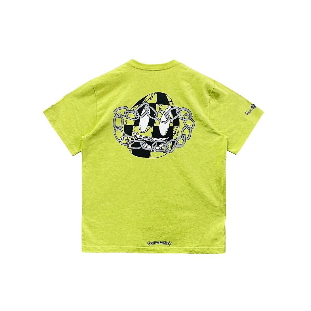 Chrome Hearts Matty Boy Exclusive Yellow Short Sleeve Tee - SHENGLI ROAD MARKET