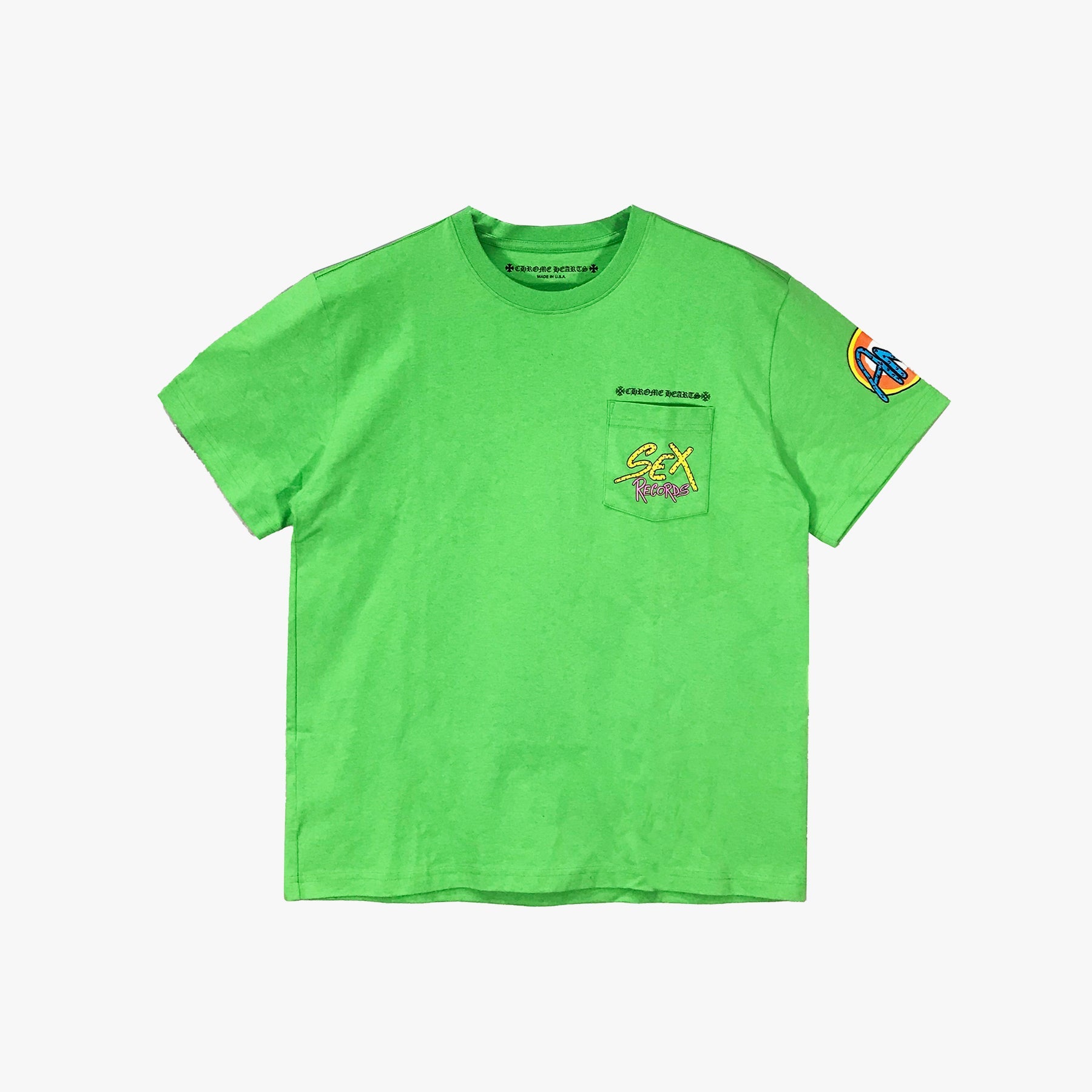 Chrome Hearts Matty Boy Limited Sex Record Green T-shirt