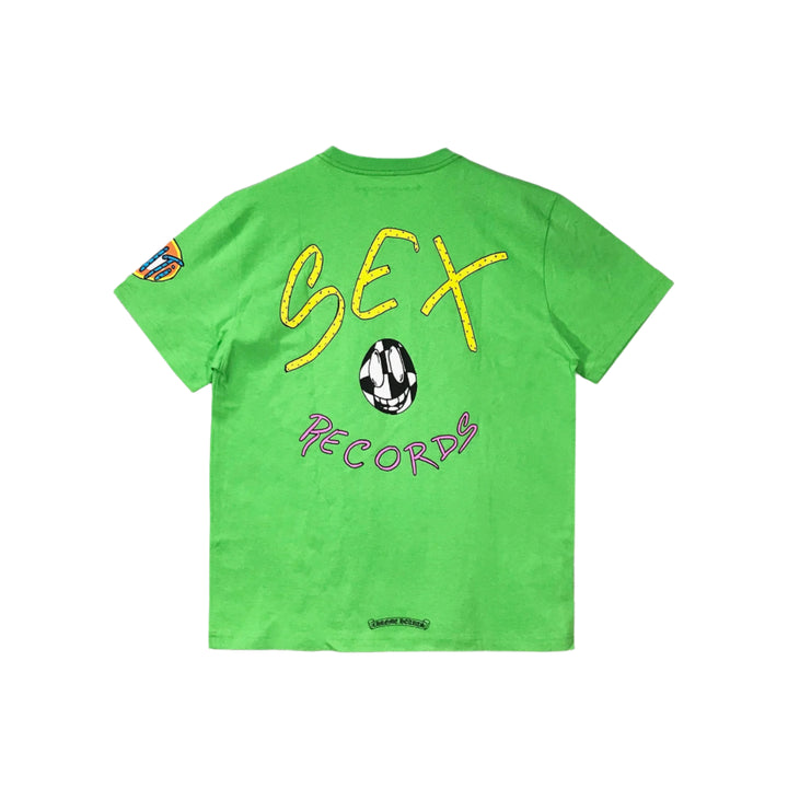 Chrome Hearts Matty Boy Limited Sex Record Green T-shirt - SHENGLI ROAD MARKET