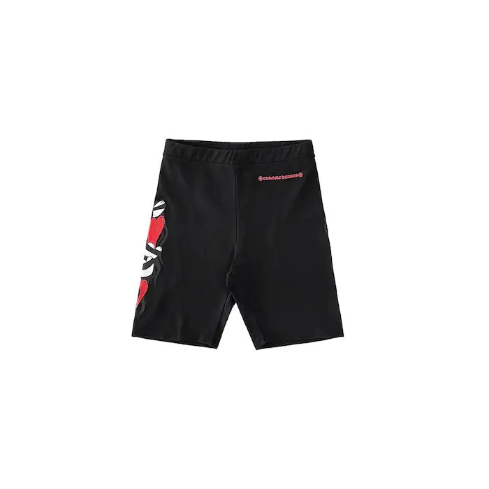 Chrome Hearts Matty Boy Sick Heart Biking Shorts - SHENGLI ROAD MARKET