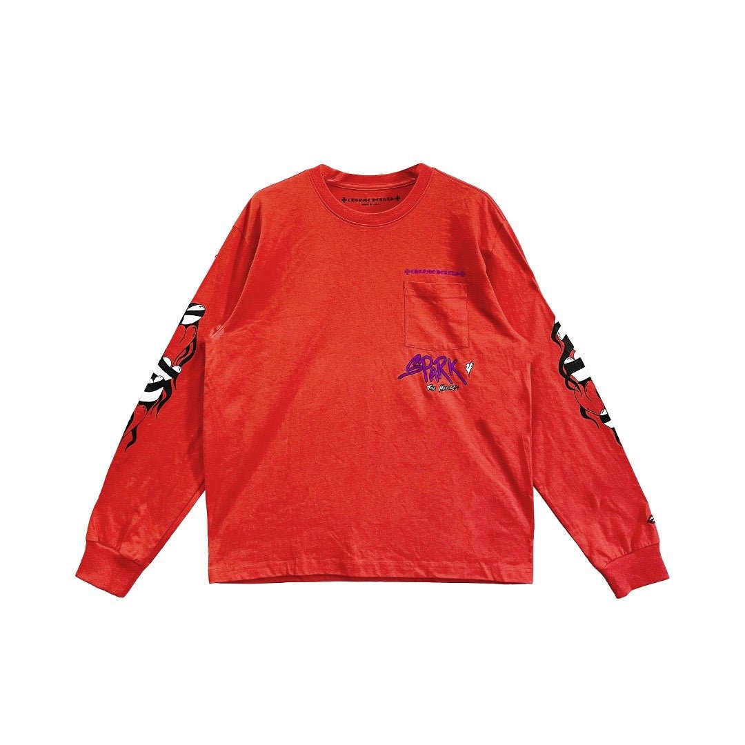 Chrome Hearts Matty Boy Spark Long Sleeve Tee - SHENGLI ROAD MARKET