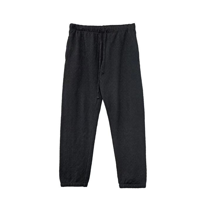 Chrome Hearts Monogram Cross Pattern Black Sweatpants - SHENGLI ROAD MARKET