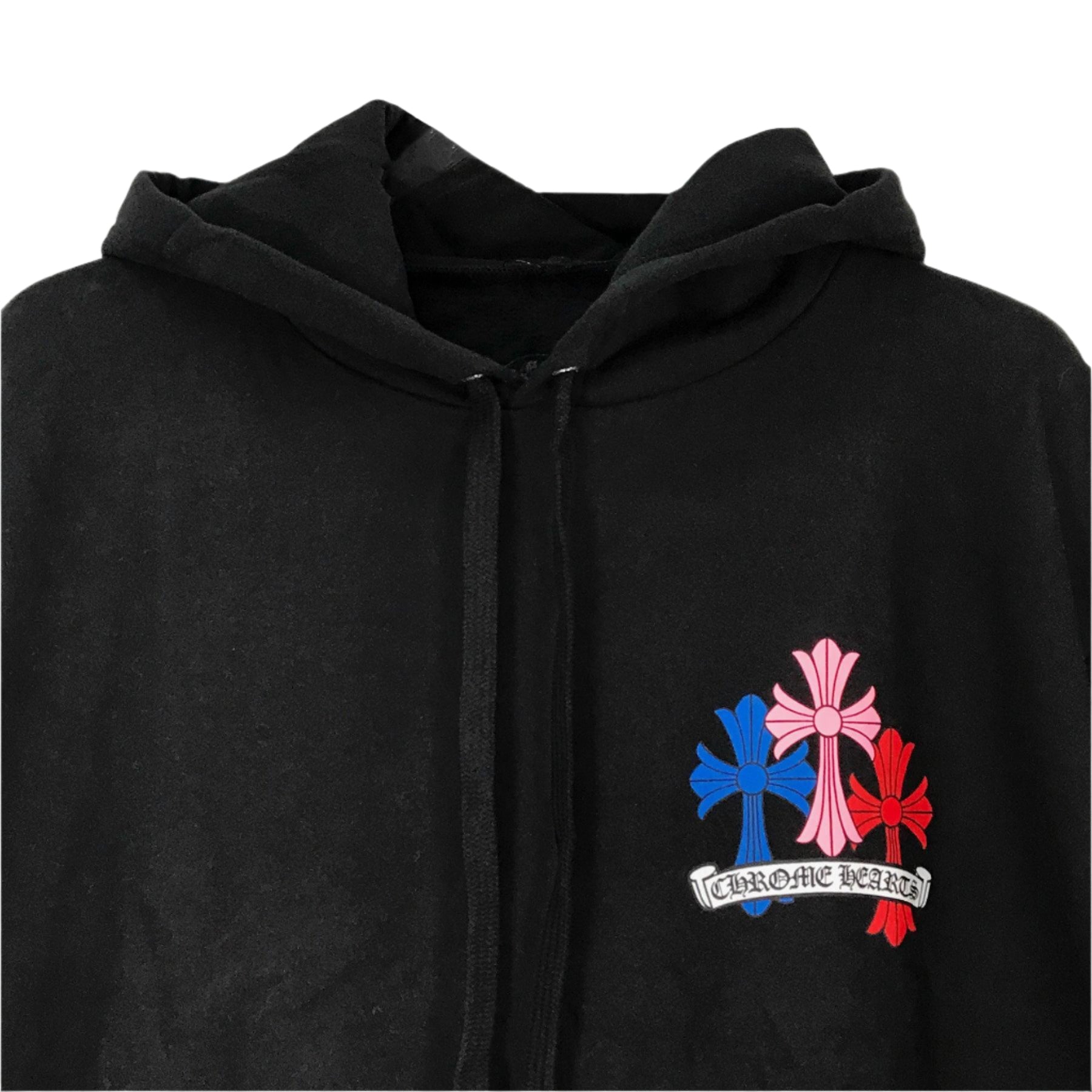 Chrome Hearts Multi Color Cross Logo Hoodie SRM