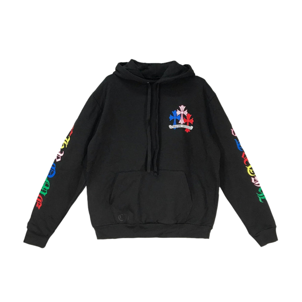 Chrome Hearts Multi Color Cross Logo Hoodie - SHENGLI ROAD MARKET