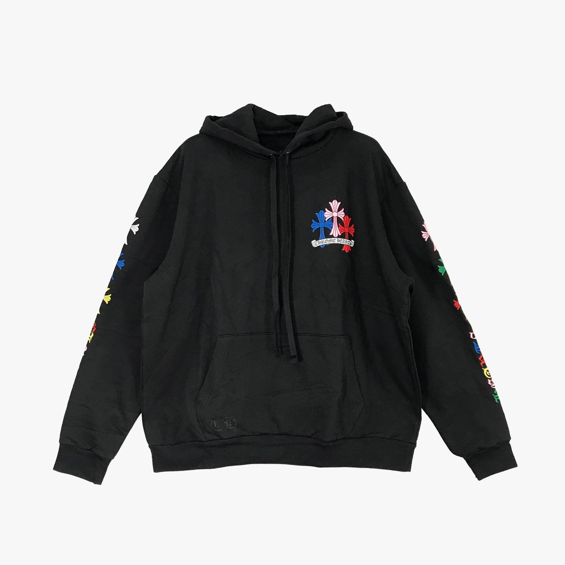 Chrome Hearts Multi-Color Cross Logo Hoodie - SHENGLI ROAD MARKET