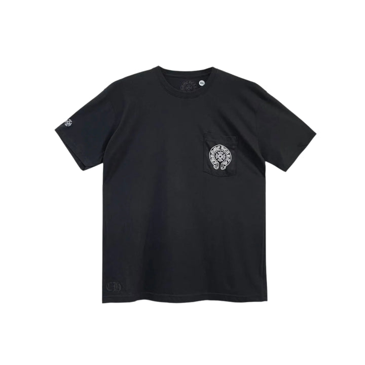 Chrome Hearts Multi Color Gradient Horseshoe Logo Short Sleeve T-shirt - SHENGLI ROAD MARKET