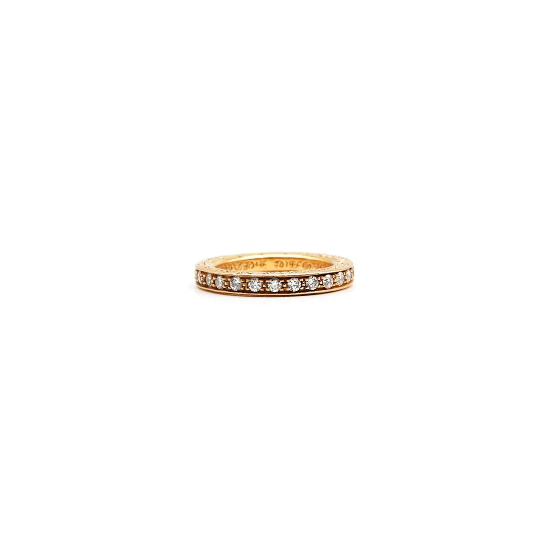 Chrome Hearts NTFL 22K Gold Diamonds Ring - SHENGLI ROAD MARKET