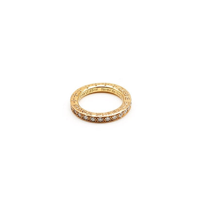 Chrome Hearts NTFL 22K Gold Diamonds Ring - SHENGLI ROAD MARKET