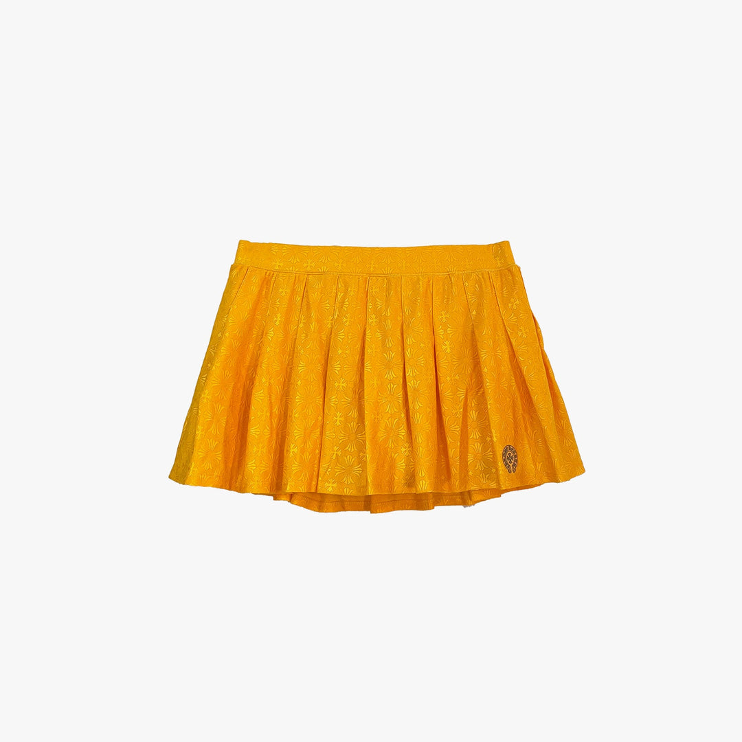 Chrome Hearts Orange Horseshoe Logo Skirt - SHENGLI ROAD MARKET