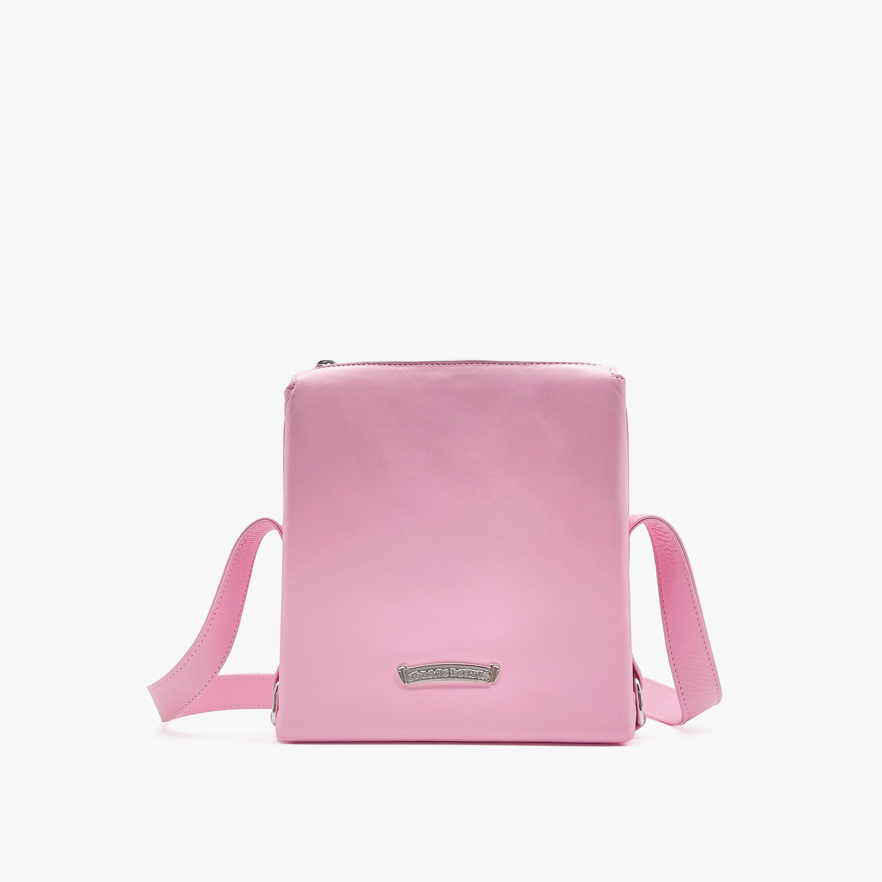 Chrome Hearts Paris Exclusive Baby Pink Leather Dagger Crossbody Messenger Bag - SHENGLI ROAD MARKET