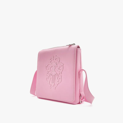 Chrome Hearts Paris Exclusive Baby Pink Leather Dagger Crossbody Messenger Bag - SHENGLI ROAD MARKET