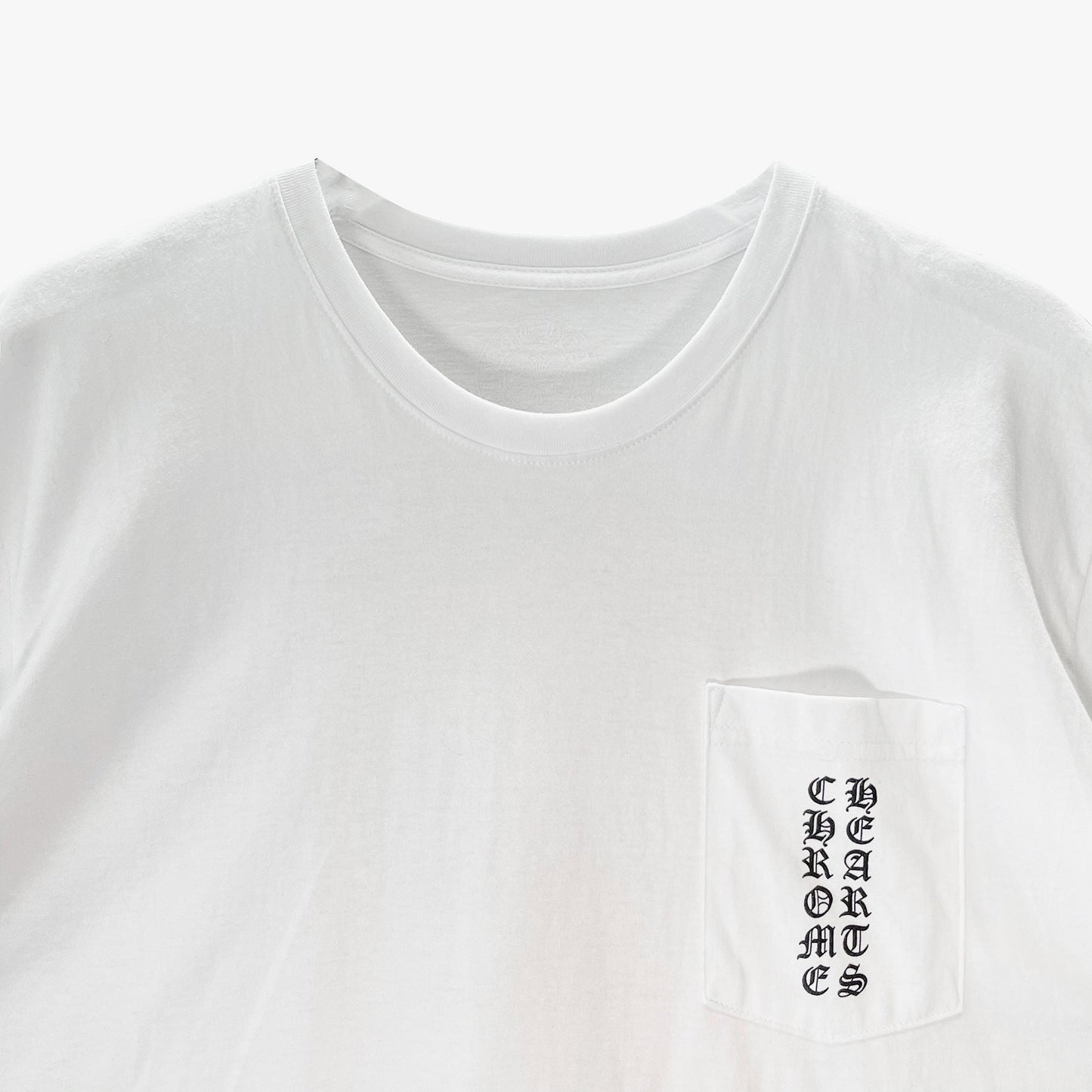 Chrome Hearts Pink Script Logo Short Sleeve T-shirt - SHENGLI ROAD MARKET