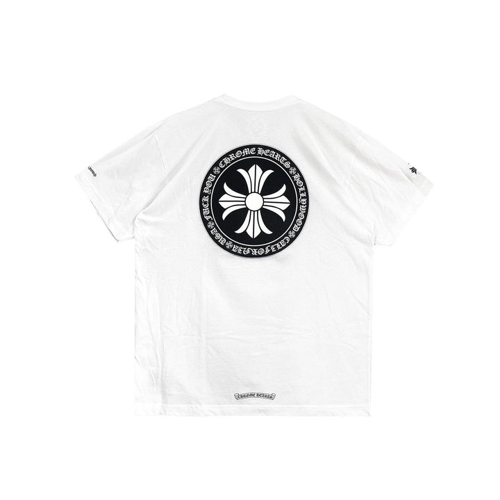 Chrome Hearts Plus Cross Logo Short Sleeve Tee - SHENGLI ROAD MARKET