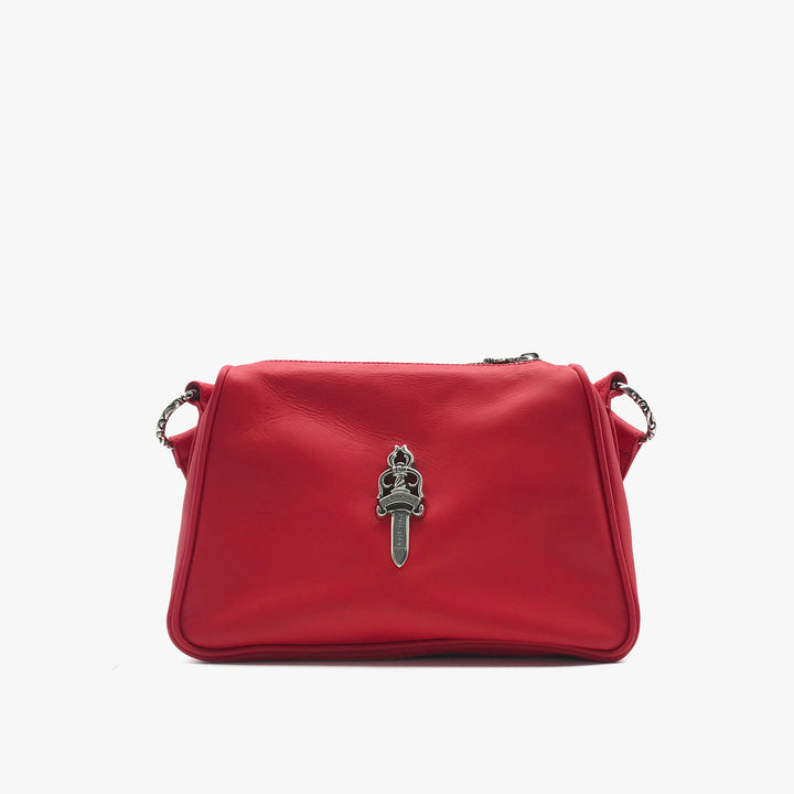 Chrome Hearts Red Silver Dagger Chicken Nugget Handbag - SHENGLI ROAD MARKET